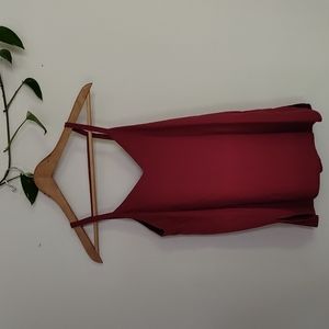 AQUA - Rust Orange Summer Top